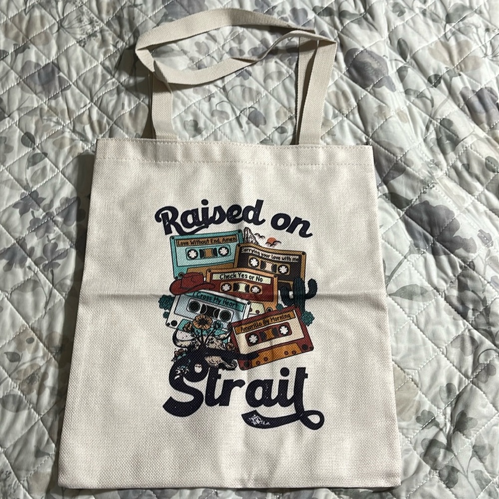 New Raised in Strait tote bag